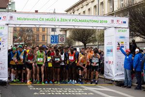 MČR v půlmaratonu Pardubice 2019